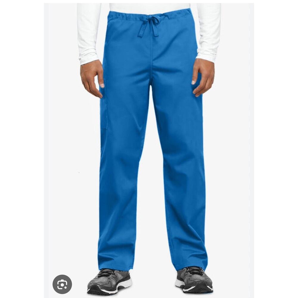 Scrubs Cherokee Workwear Drawstring Pant 4100 ROYW Royal Unisex fit